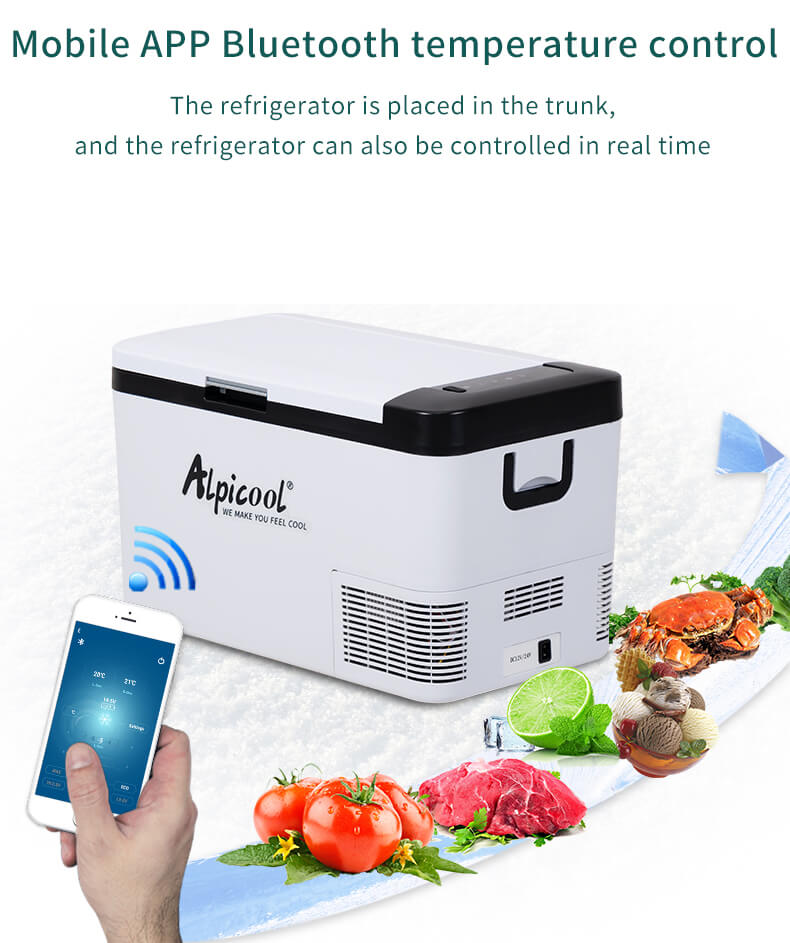 Alpicool K25L 18L Mini Portable Car Fridge for Camping Details 7